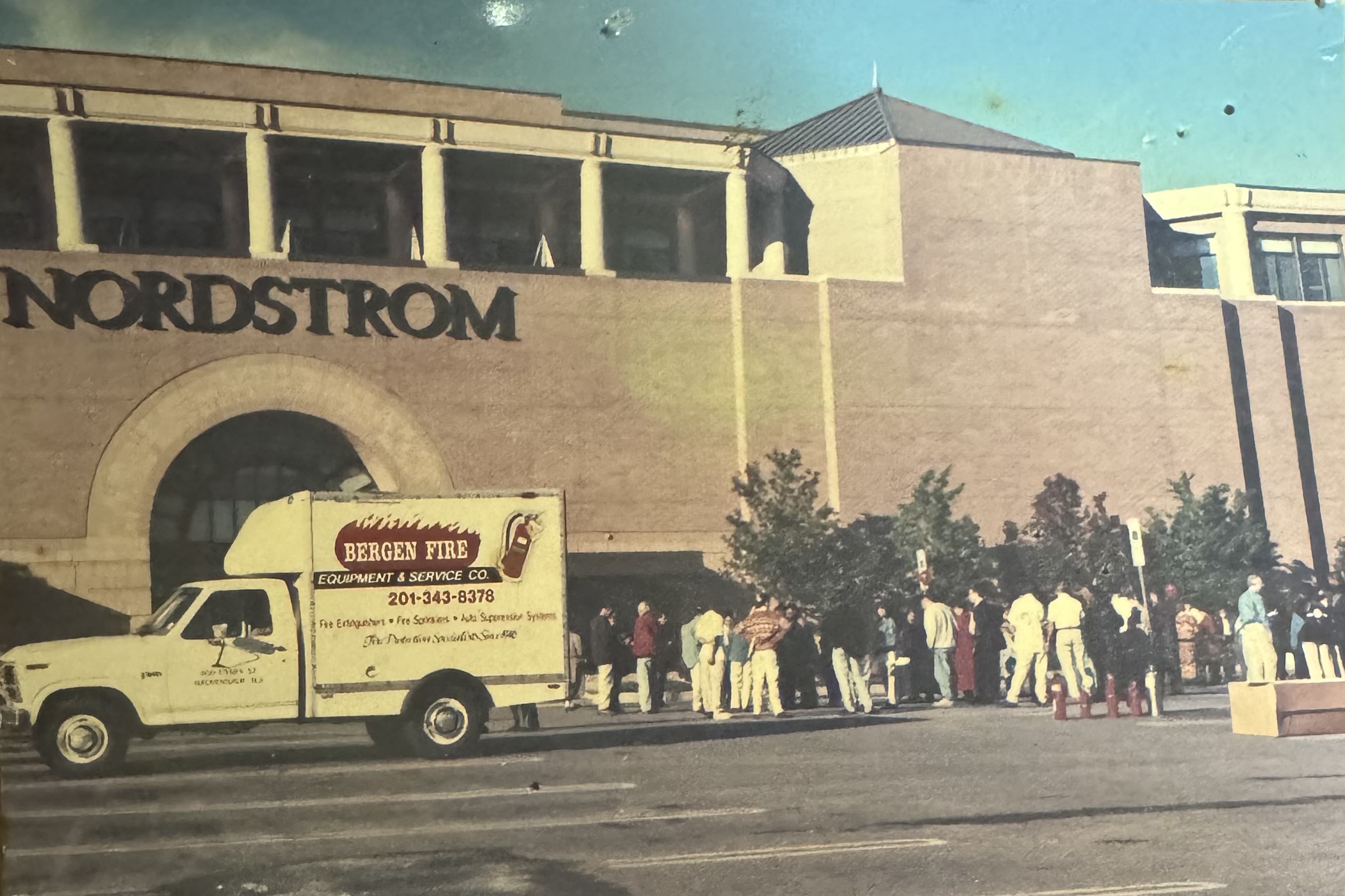Corporate demonstration at Nordstrom