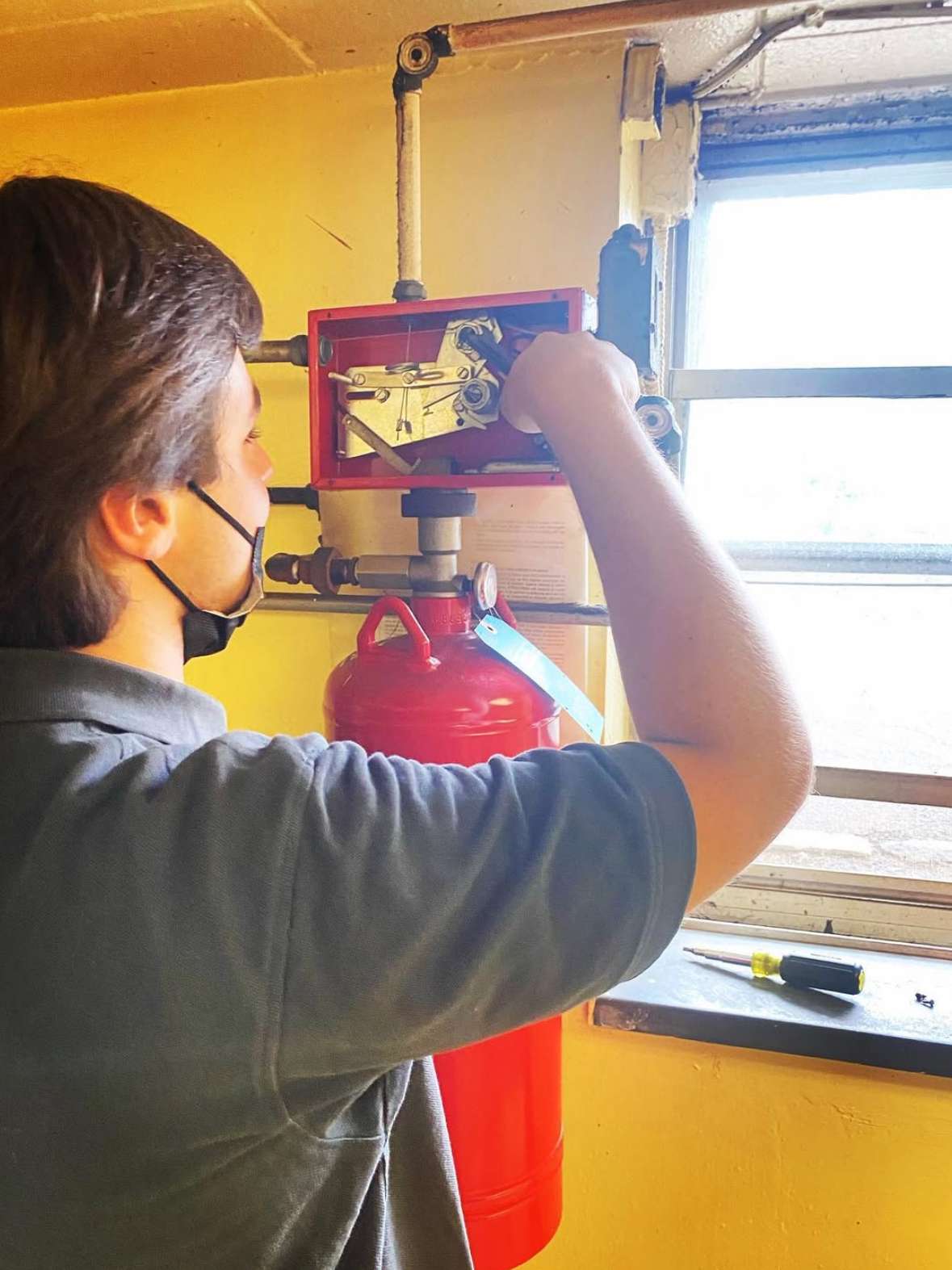 Semi-Annual Kitchen Fire Suppression System Service